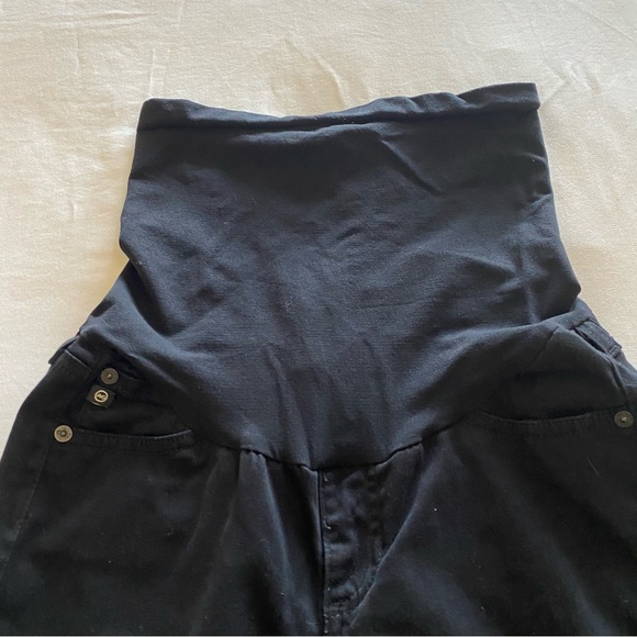 AG Adriano Goldschmeid Secret Fit Belly Black Maternity Pants Size 27 - Picture 4 of 13